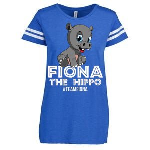 Fiona The Hippo #TeamFiona Hippopotamus Zoo Enza Ladies Jersey Football T-Shirt