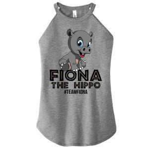 Fiona The Hippo #TeamFiona Hippopotamus Zoo Women's Perfect Tri Rocker Tank