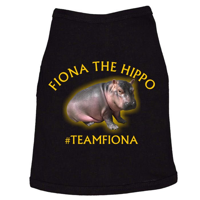 Fiona The Hippo #TeamFiona Photo Doggie Tank