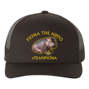 Fiona The Hippo #TeamFiona Photo Yupoong Adult 5-Panel Trucker Hat