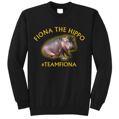 Fiona The Hippo #TeamFiona Photo Sweatshirt