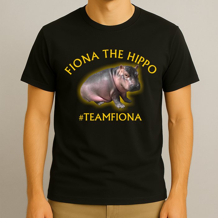 Fiona The Hippo #TeamFiona Photo T-Shirt
