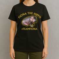 Fiona The Hippo #TeamFiona Photo T-Shirt