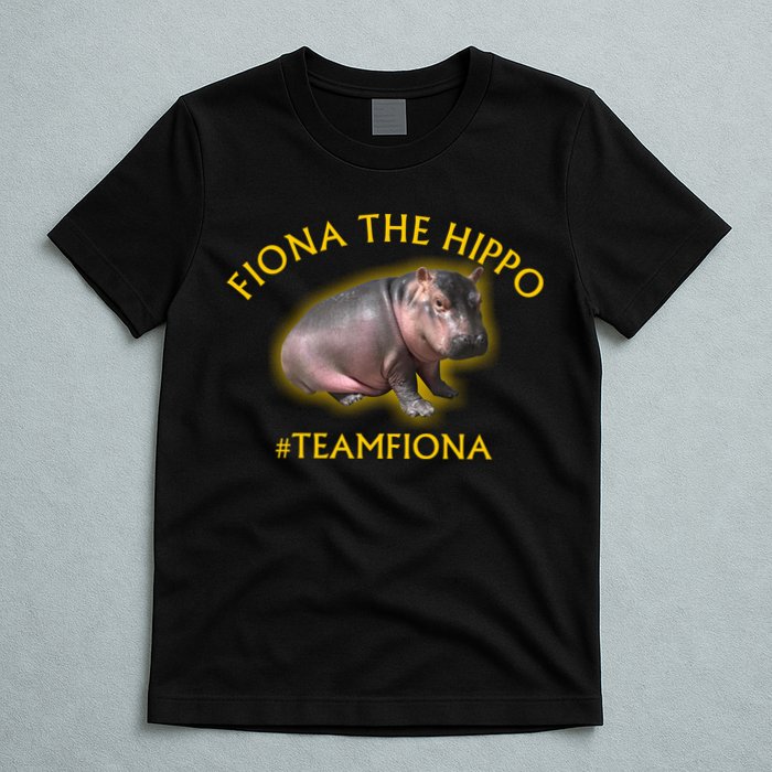 Fiona The Hippo #TeamFiona Photo T-Shirt