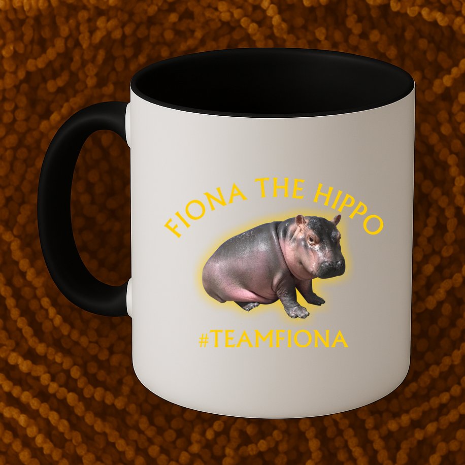 Fiona The Hippo #TeamFiona Photo Mug