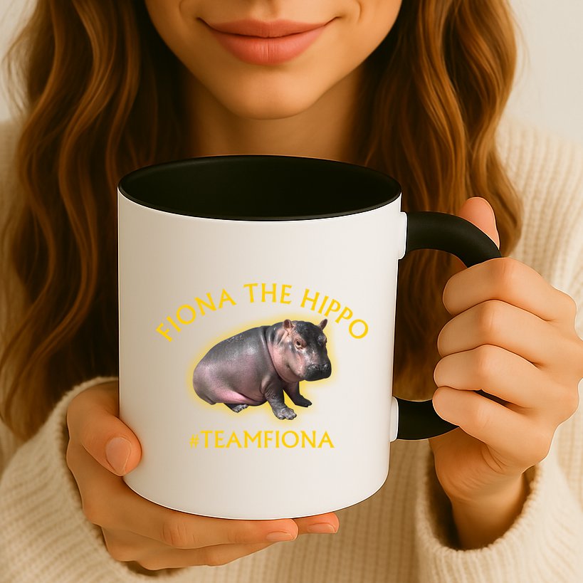 Fiona The Hippo #TeamFiona Photo Mug