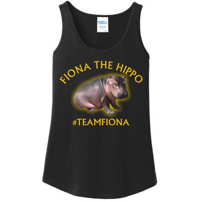 Fiona The Hippo #TeamFiona Photo Ladies Essential Tank