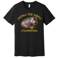 Fiona The Hippo #TeamFiona Photo Premium T-Shirt