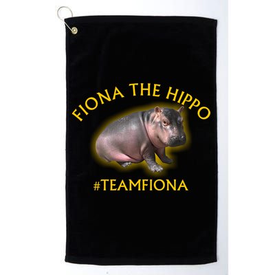 Fiona The Hippo #TeamFiona Photo Golf Towel