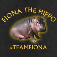 Fiona The Hippo #TeamFiona Photo Golf Towel