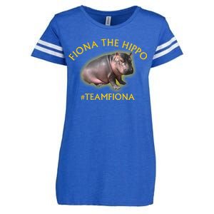 Fiona The Hippo #TeamFiona Photo Enza Ladies Jersey Football T-Shirt