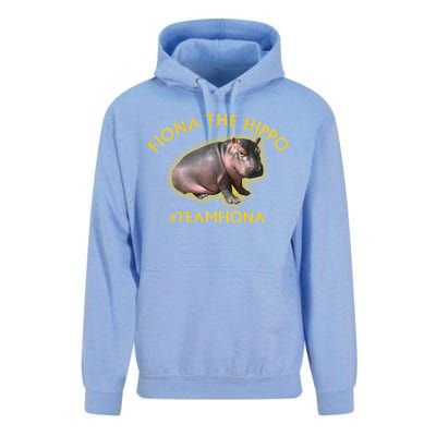 Fiona The Hippo #TeamFiona Photo Unisex Surf Hoodie