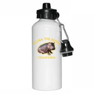 Fiona The Hippo #TeamFiona Photo Aluminum Water Bottle