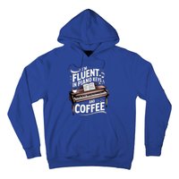 Fluent In Piano Keys Coffee Keyboard Pianist Musician Piano Gift Hoodie