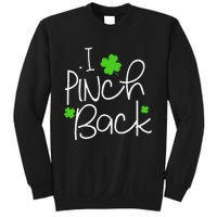 Funny I Pinch Back Saint Patrick's Day Lucky Irish Clover Cute Sweatshirt