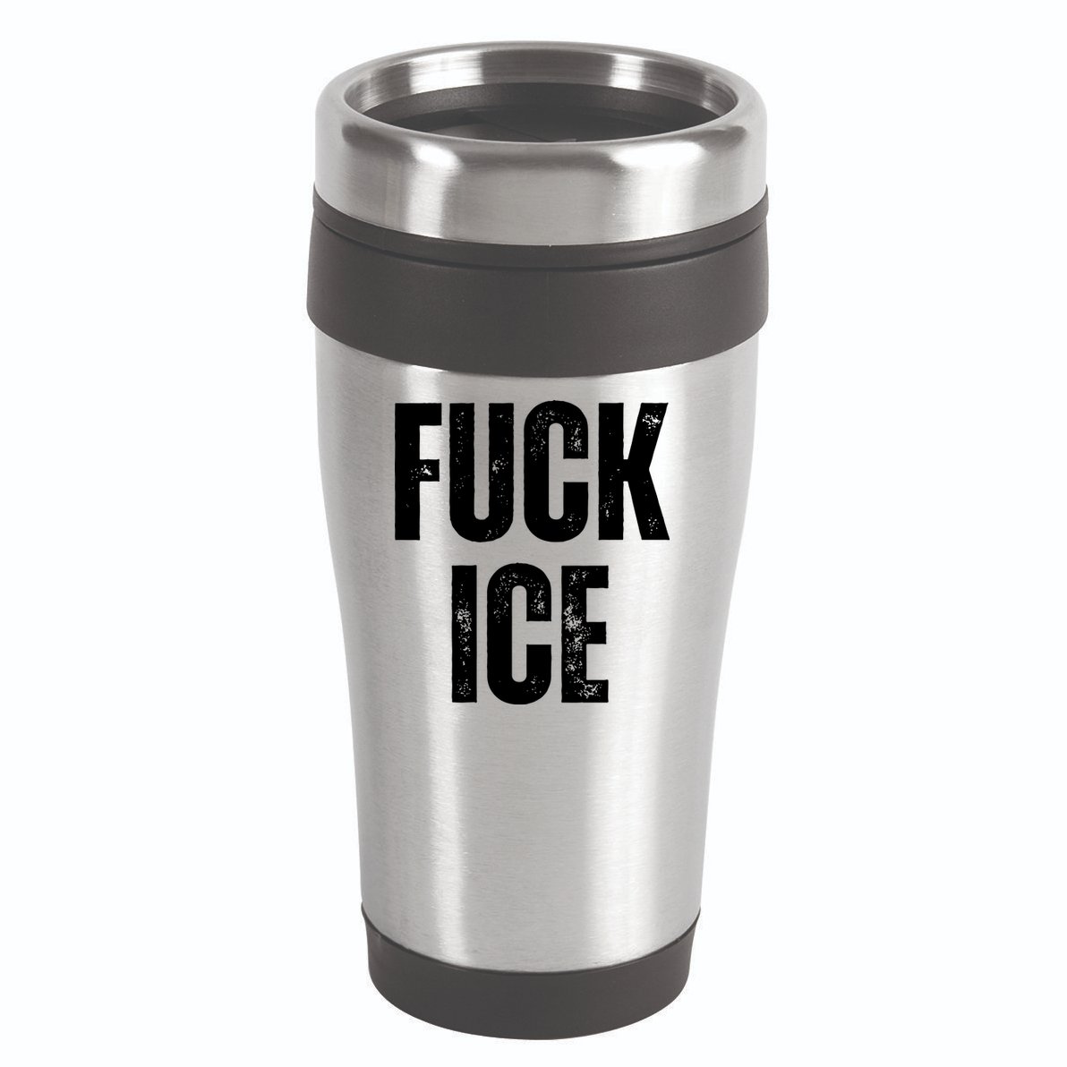 Fuck Ice Protest & Resist Support Immigrants 16oz Travel Tumbler