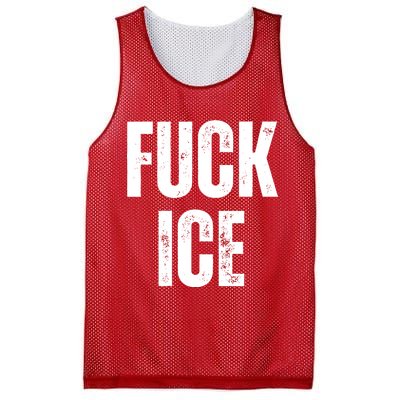 Fuck Ice Protest & Resist Support Immigrants Mesh Reversible Basketball Jersey Tank