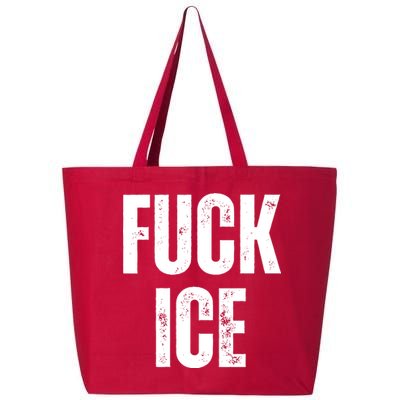 Fuck Ice Protest & Resist Support Immigrants 25L Jumbo Tote