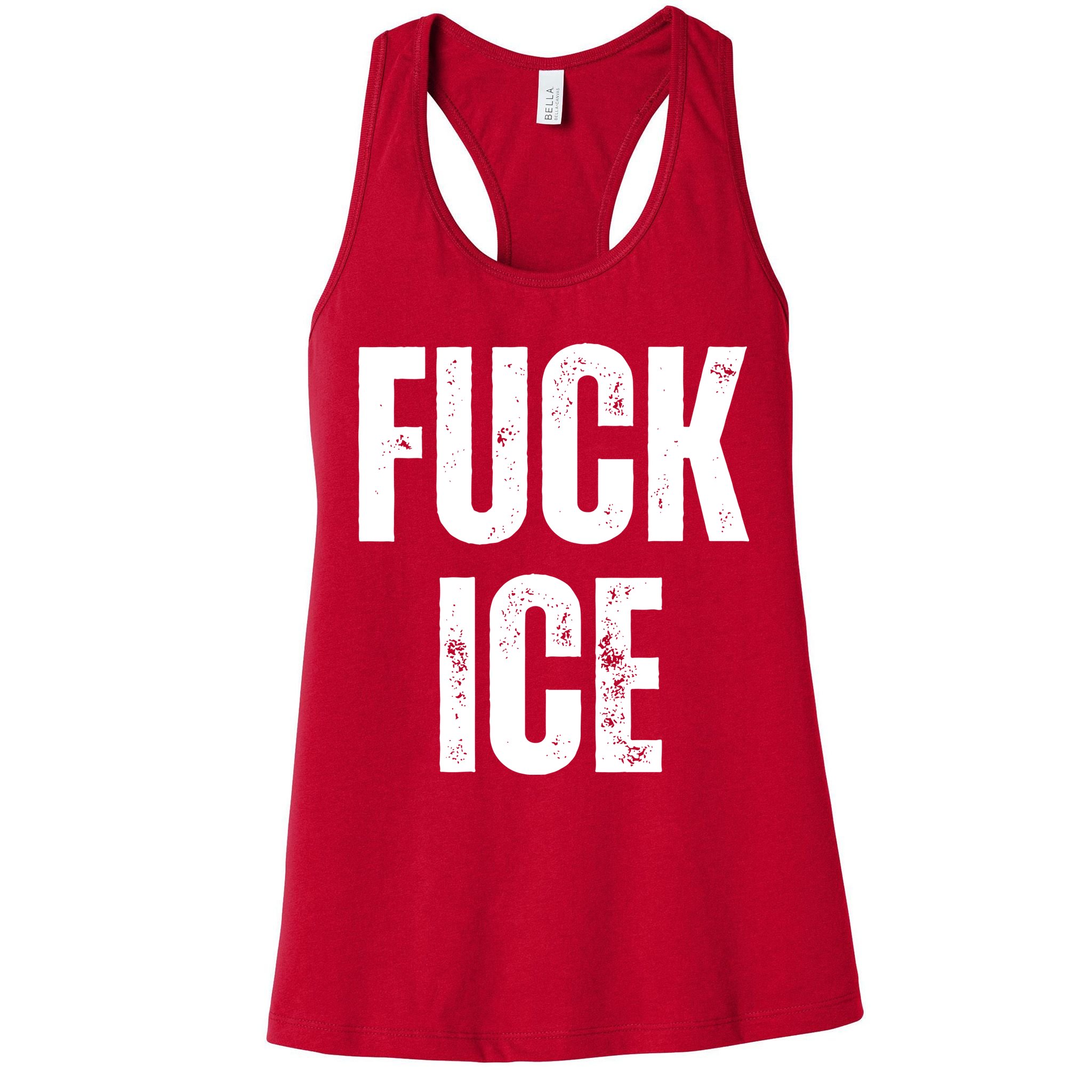 Fuck Ice Protest & Resist Support Immigrants Womens Tank Top