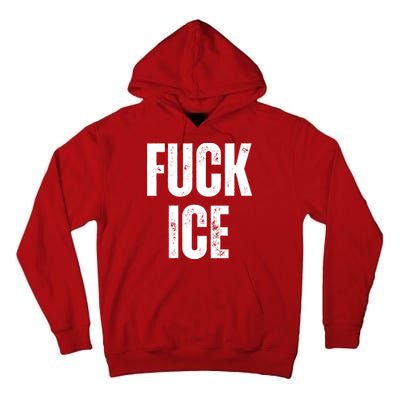 Fuck Ice Protest & Resist Support Immigrants Tall Hoodie
