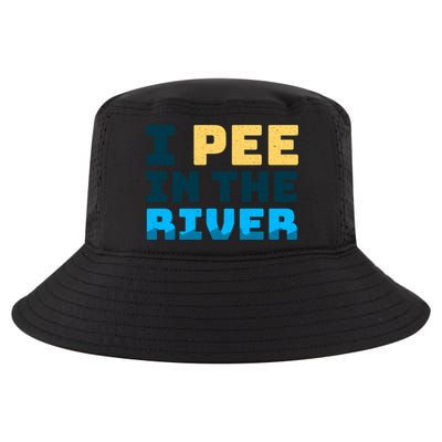 Funny I Pee In The River Summer Tubing Family Float Trip Gift Cool Comfort Performance Bucket Hat
