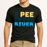 Funny I Pee In The River Summer Tubing Family Float Trip Gift Cooling Performance Crew T-Shirt