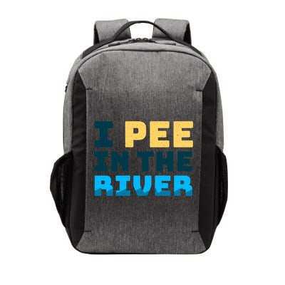 Funny I Pee In The River Summer Tubing Family Float Trip Gift Vector Backpack