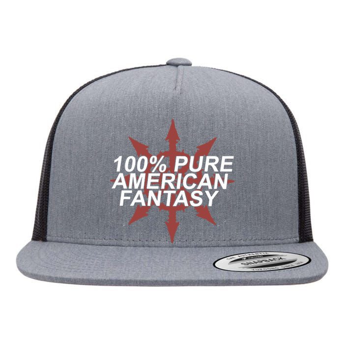 Fantasy Initiative Paid In Blood 100 Pure American Fantasy Flat Bill Trucker Hat