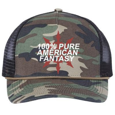 Fantasy Initiative Paid In Blood 100 Pure American Fantasy Retro Rope Trucker Hat Cap