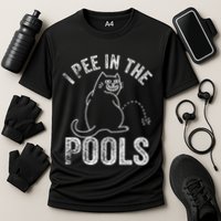 Funny I Pee In Pools Summer Vacation Men Women Cooling Performance Crew T-Shirt