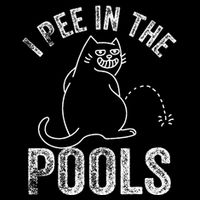 Funny I Pee In Pools Summer Vacation Men Women Cooling Performance Crew T-Shirt