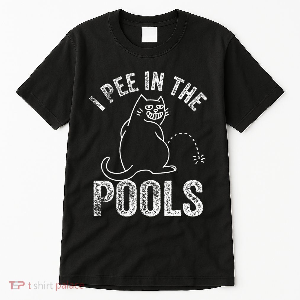Funny I Pee In Pools Summer Vacation Men Women Tall T-Shirt
