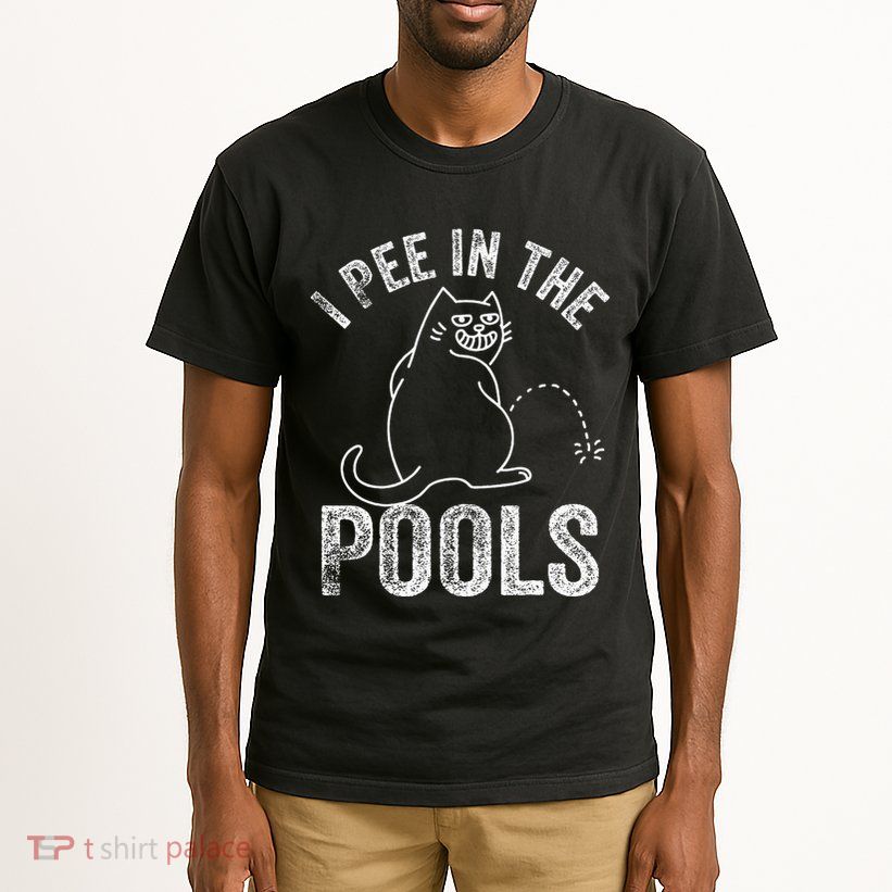 Funny I Pee In Pools Summer Vacation Men Women Tall T-Shirt
