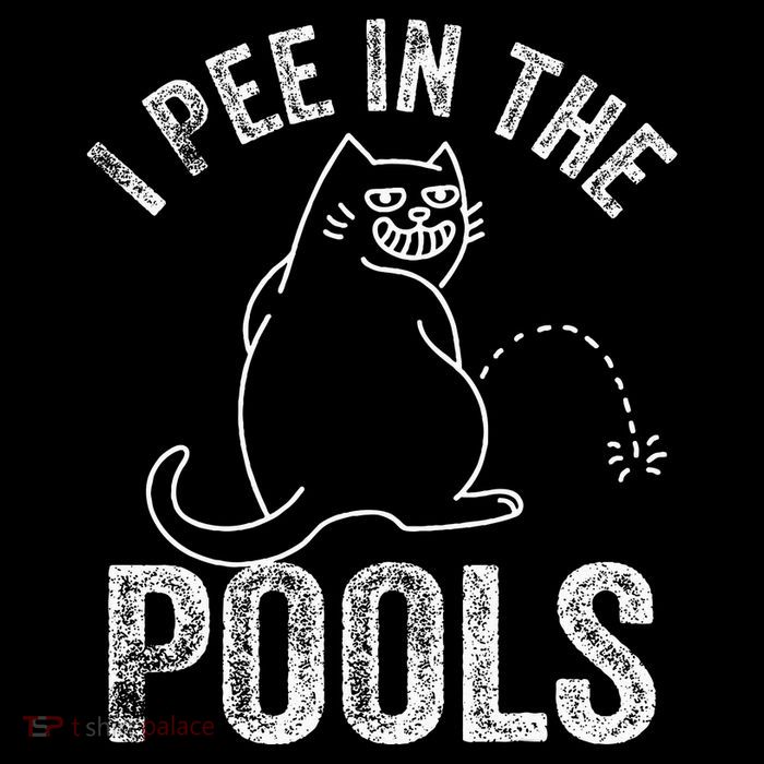 Funny I Pee In Pools Summer Vacation Men Women Flatbill Hat