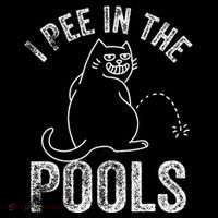 Funny I Pee In Pools Summer Vacation Men Women Premium T-Shirt