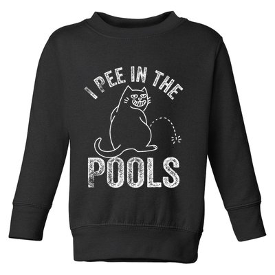 Funny I Pee In Pools Summer Vacation Men Women Toddler Sweatshirt
