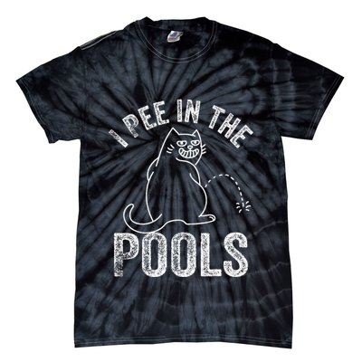 Funny I Pee In Pools Summer Vacation Men Women Tie-Dye T-Shirt