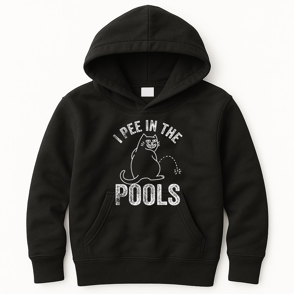 Funny I Pee In Pools Summer Vacation Men Women Kids Hoodie