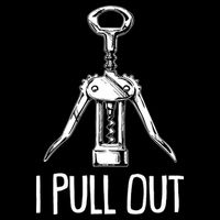Funny I Pull Out Wine Corkscrew Zip Tote Bag