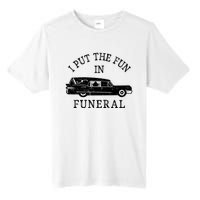 Funny I Put The Fun In Funeral Director Halloween Costume Tall Fusion ChromaSoft Performance T-Shirt