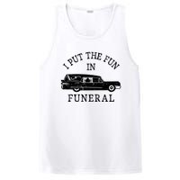 Funny I Put The Fun In Funeral Director Halloween Costume PosiCharge Competitor Tank