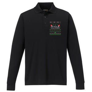 Funny I Prefer Halloween Christmas Sweater Best Ugly Xmas Gift Performance Long Sleeve Polo