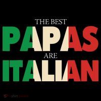 Funny Italian Papa Gift Best Papas Are Italian Flag Flatbill Hat