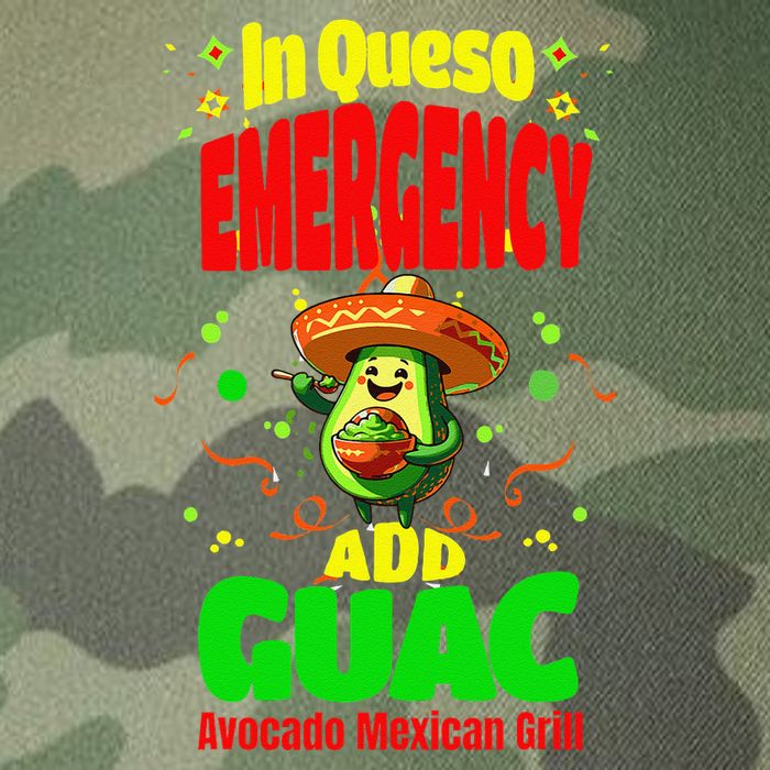 Funny In Queso Emergency Add Guac Legacy Tie Dye Trucker Hat
