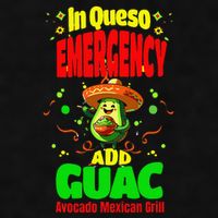 Funny In Queso Emergency Add Guac Ladies PosiCharge Tri-Blend Wicking Tank