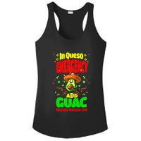 Funny In Queso Emergency Add Guac Ladies PosiCharge Competitor Racerback Tank