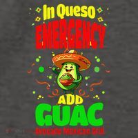 Funny In Queso Emergency Add Guac Vector Backpack