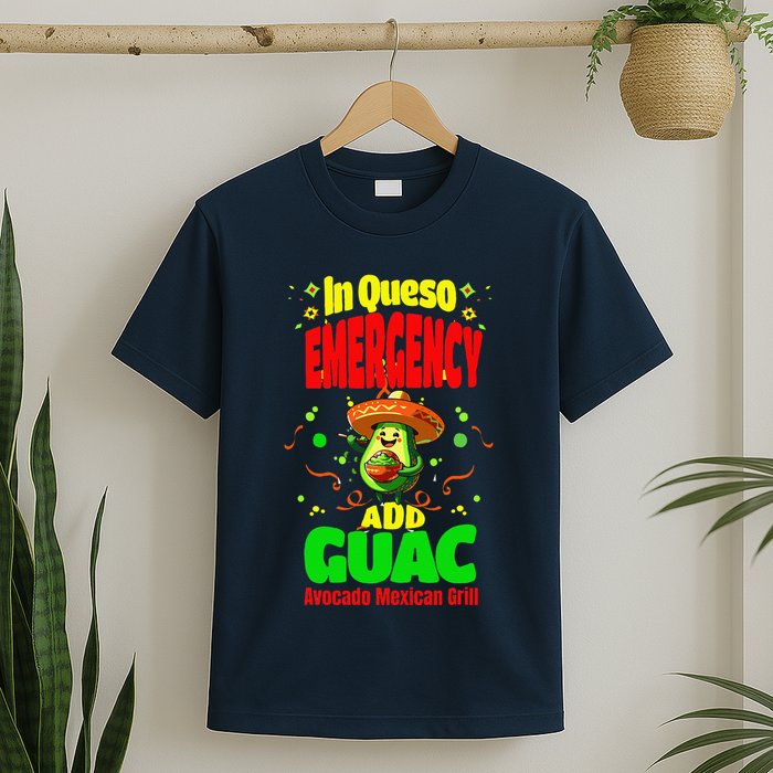 Funny In Queso Emergency Add Guac T-Shirt