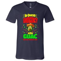 Funny In Queso Emergency Add Guac V-Neck T-Shirt