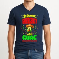 Funny In Queso Emergency Add Guac V-Neck T-Shirt